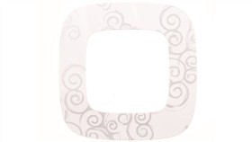 Valena Allure Ramka Pojedyncza Arabeska Chrom 754341