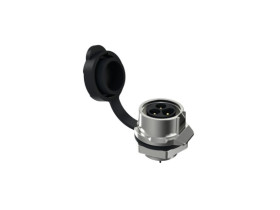 Złącze wielostykowe przemysłowe 3-pinowe M16, panelowe Wtyczka Amphenol Communications Solutions