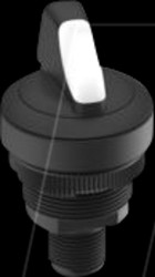 1.10.021.003/0021 RAMO 22 S selector switch, M12, round, A-coded