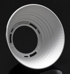 Reflektor LED 82 (Dia.) x 31mm, D 82mm, do użytku z Diody LED, Ledil, seria: Angelina