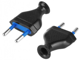 WTYCZKA PLASKA CZARNA WT-1/2,5A SKRECANA