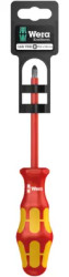 VDE screwdriver, PH2, Phillips, BL 100 mm, L 100 mm, 05100012001