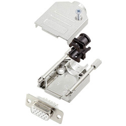 Encitech 6355-8012-11 D-Sub Receptacle set 15-pin Solder Bucket