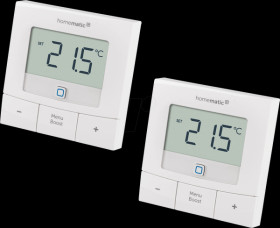 2X 154666A0 Basic wall thermostat