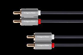10m 2RCA-2RCA Cable - Kruger&Matz Basic