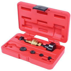 KS Tools 136.1105 Tap Seating Milling Set 1/4&quot;-1&quot;, 6 Pcs