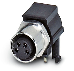Złącze okrągłe 4-pinowe M8 Tył Gniazdo Phoenix Contact Żeńskie IP67 SACC-DSIV-M 8FS- 4CON-L 90 1526169
