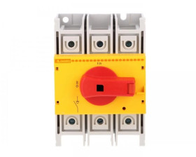 Rozłącznik izolacyjny 3P 125A pokrętło żółto/czerwone GA125ARY