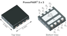 MOSFET N-kanałowy 30 A PowerPAIR 3 x 3 30 V SMD 16,7 W 10 mΩ