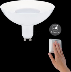 28793 GU10 LED spotlight, 4.9 W, 360 lm, 3000 K, dimmable