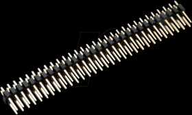 10120553 pin header, 2x25-pin, grid pitch 2,54mm