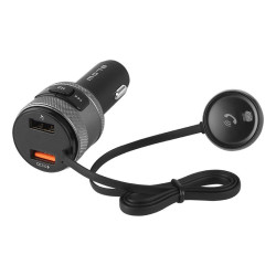 Transmiter FM BLOW Bluetooth LED + ładowarka 2xUSB QC3.0