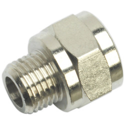 Sealey SA1/1438F Adaptor 1/4&quot; bsp Male to 3/8&quot; bsp Female