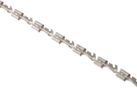 Konektor płaski Żeński 6.35 x 0.81mm długość 19.2mm Izolacja: Nieizolowane Cyna