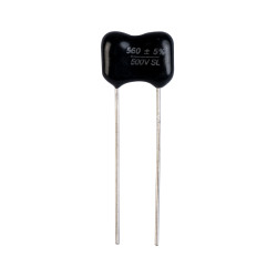 Suntan TS23002H561J4B000R 560pF &#xB1;5% 500V Silver Mica Capacitor