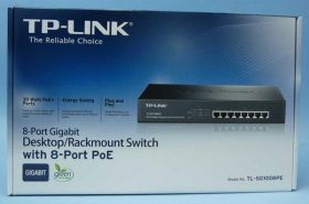 SWITCH TL-SG1008PE 8-PORTÓW GIGABIT 8xPo