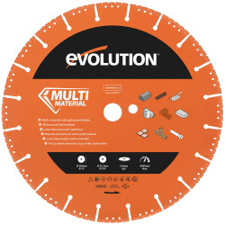 Evolution MD300SEG-CS MultiMaterial Diamond Demolition DiscCutterBlade300x22.2mm