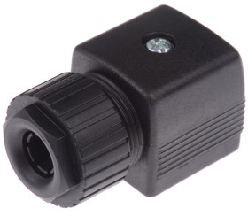 Złącze zaworu elektromagnetycznego A 3P+E 250 V AC/DC Żeński dławnica PG16 Wkręcane Hirschmann