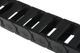 Koryto kablowe szerokość 73 mm głębokość 35mm typ Łańcuch kablowy Igus Igumid G Elastyczny Czarny