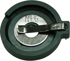 Battery holder for button cell Ø 20/24 mm, 1 cell, PCB mounting, BATTERIEHALTER 107