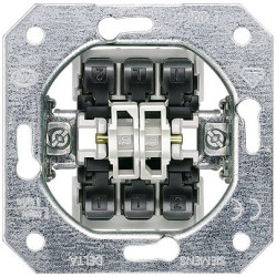 DELTA Geräteeinsatz UP Doppel-Wechselsch