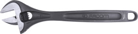 Klucz nastawny angielski Facom Klucz nastawny dł. 456 mm rozstaw: 53mm Stal Metal