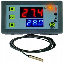 Termostat elektroniczny cyfrowy 1500W modułowy W3230