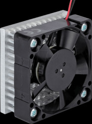HXB40H12-003-BLI Chip cooler, 40x40x20mm, 12V, 25dB, 5500rpm, ball bearing