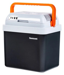 CHŁODZIARKA SAMOCHODOWA RAVANSON CS-24S SUPER CZARNY SZARY moc chłodzenia / grzania: AC - 60W