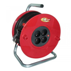 Przedłużacz bębnowy Brennensthul Akyga AK-CR-09 4 gniazda IP20 50m