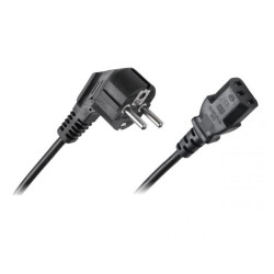 KABEL SIECIOWY ZASILAJĄCY KOMPUTEROWY PROSTY 1,5m 3 ŻYŁY