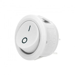 Łącznik kołyskowy okrągły OR-AE-13180/W (biały)