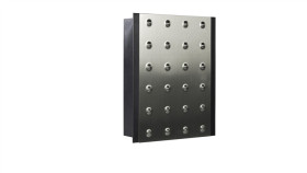 Dzwonek Elektromechaniczny Dwutonowy 85Db 230V Ac Antracyt/Srebrny 411...