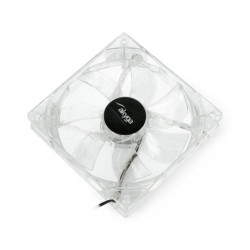 Wentylator 12V 120x120x25mm Molex - niebieskie podświetlenie