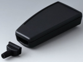 ABS enclosure, (L x W x H) 58 x 38 x 24 mm, black (RAL 9005), IP40, A9066349