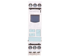 Przekaźnik kolejności, zaniku faz i obniżenia napięcia 2P 3A 0,1-20sek 160-690V AC wyświetlacz LCD 3UG4615-1CR20