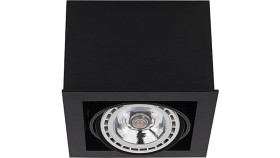 Lampa Sufitowa Box Black I Es 111 9495 Nowodvorski