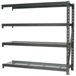Sealey AP6572E H/D Racking Extension Pk - 4 Mesh Shelves 640kg Capacty Per Level