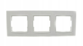 Ramka potrójna biała - Argo 9303H