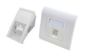 Złącze Ethernet Żeński Złącze RJ45 Zatrzask Cat6a Molex Premise Networks 1-żyłowe