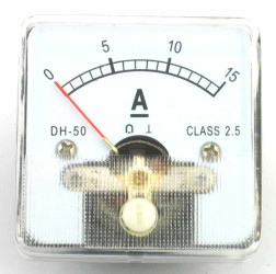 Amperomierz montażowy 15A z bocznik DH50