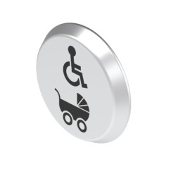 Klosz lampek do przycisku, Soczewka