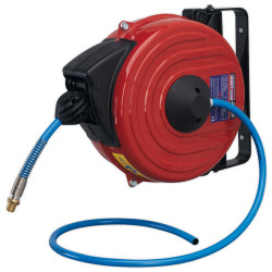 Sealey SA90 Retractable Air Hose Reel 12mtr &#xD8;8mm ID TPU Hose