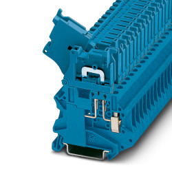Podkładka termiczna Phoenix Contact poziomy: Pojedynczy 26 → 10AWGŚruba UT 4-HEDI BU 500 V