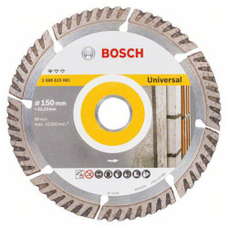 Bosch 2608615061 Universal Diamond Disc 150mm x 22.23mm For Grinders