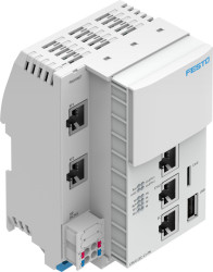 Sterownik Festo Sterownik CPX-E Elektryczne urządzenia peryferyjne CPX-E-CEC-C1-PN 82,5 x 75,9 x 124,3 mm