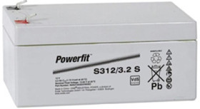 Lead-Accu, 12 V, 3.4 Ah, 134 x 67 x 67 mm, Faston plug 4.8 mm