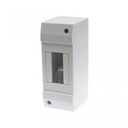 Obudowa natynkowa izolacyjna S-2 50x130x60 230/400V IP30 szyna TH35 ABS PORTOS OIN2