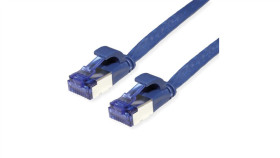 Value Ftp Patchkabel, Cat.6A (Class Ea), Extra Plat, Blauw, 5 M