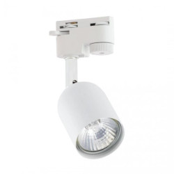 Reflektorek na szynę 1 fazową kolor biały metal/tworzywo sztuczne, GU10 IP20 1050 Zuma Line